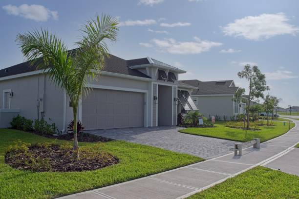 Residential Paver Driveway in New Burlington, OH